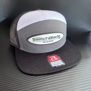 Black/White SwitchBlade Hat